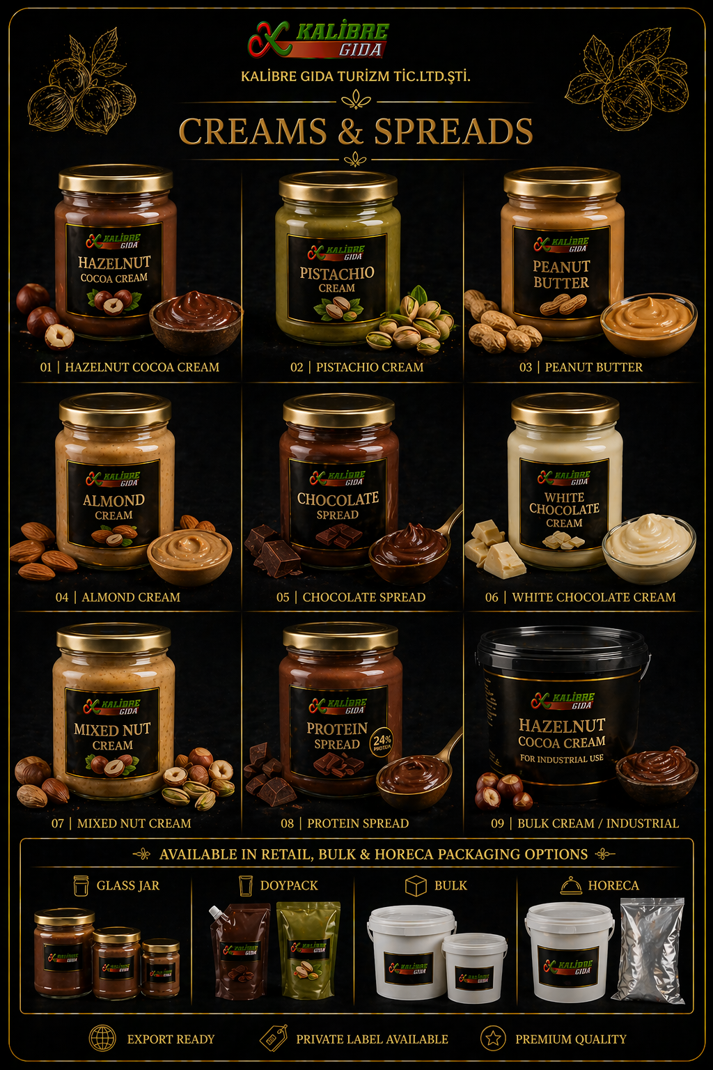 CREAMS & SPREADS